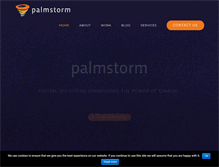 Tablet Screenshot of palmstorm.com